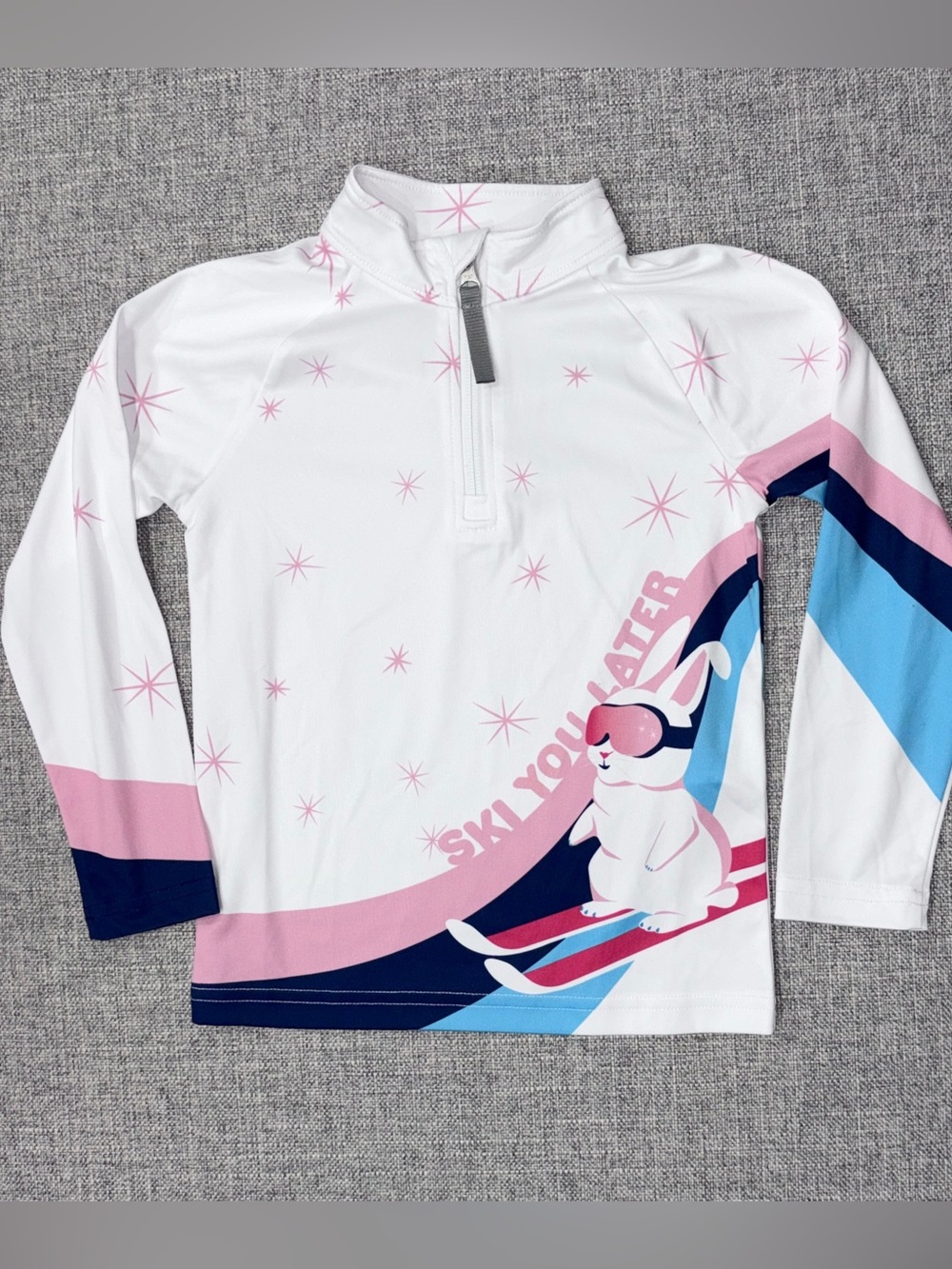 Obermeyer size 4 “Ski You Later”  base layer EUC